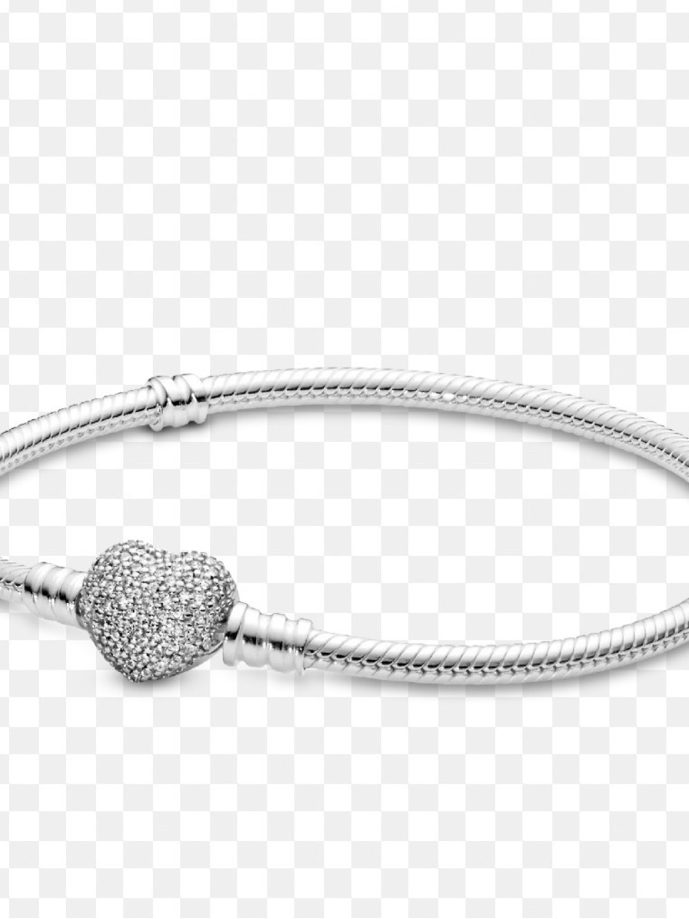 Pandora Moments Heart Charm Bracelet